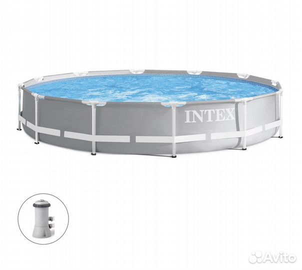 Каркасный бассейн intex