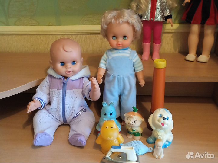 Пупсы ГДР + игрушки СССР одним лотом