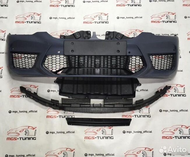 Передний бампер BMW 5 series G30 стиль м5 ф90