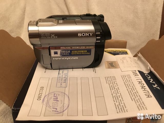 Видеокамера sony DCR-DVD710E