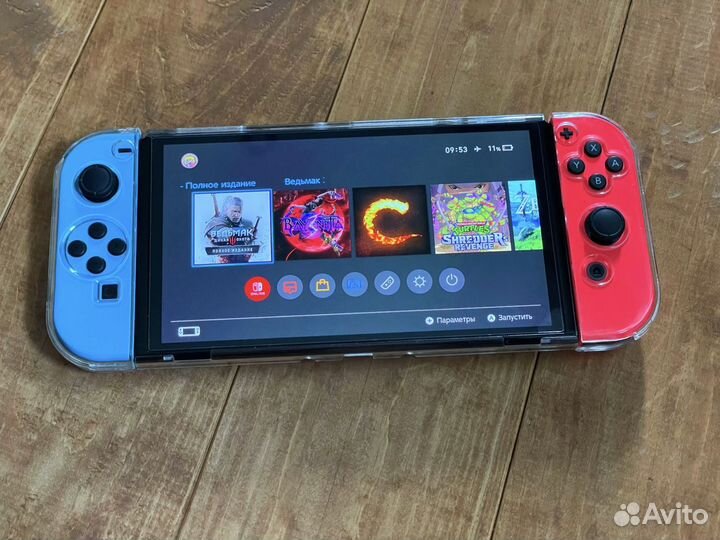 Nintendo Switch oled прошитый 256Gb