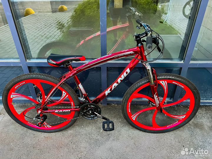 Велосипед взрослый на литых дисках