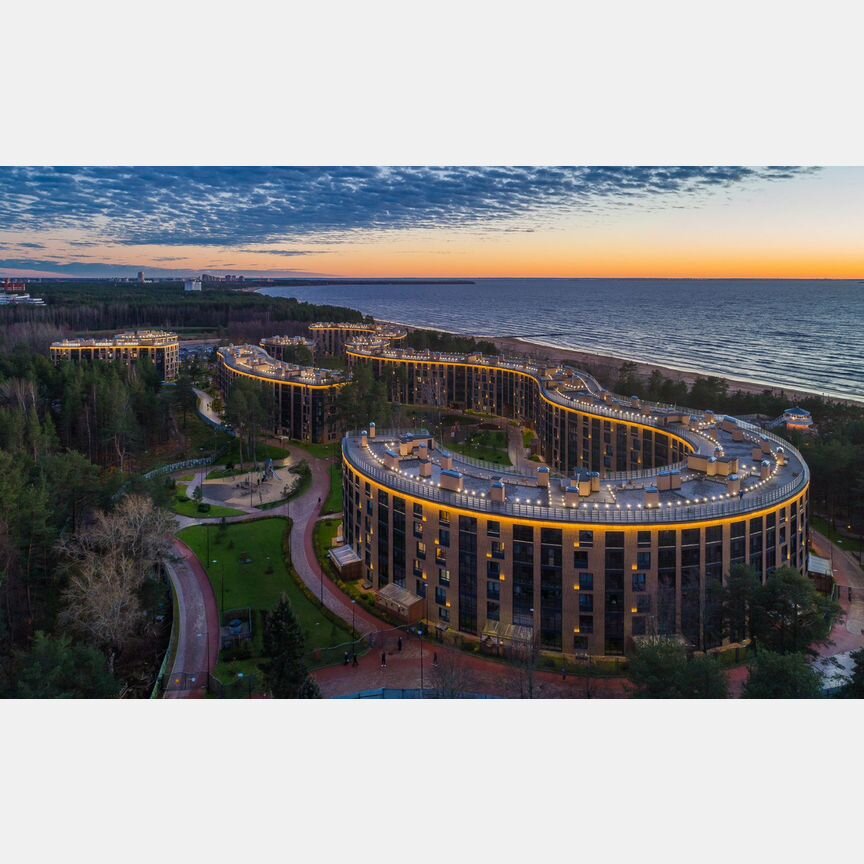1-к. апартаменты, 48,5 м², 5/6 эт.