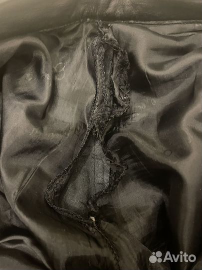 Брюки кожаные