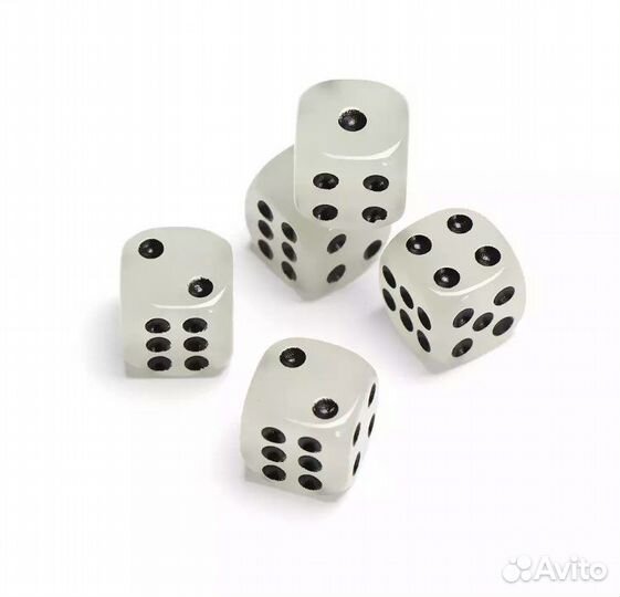 Зарики для нард, светящиеся (5шт)