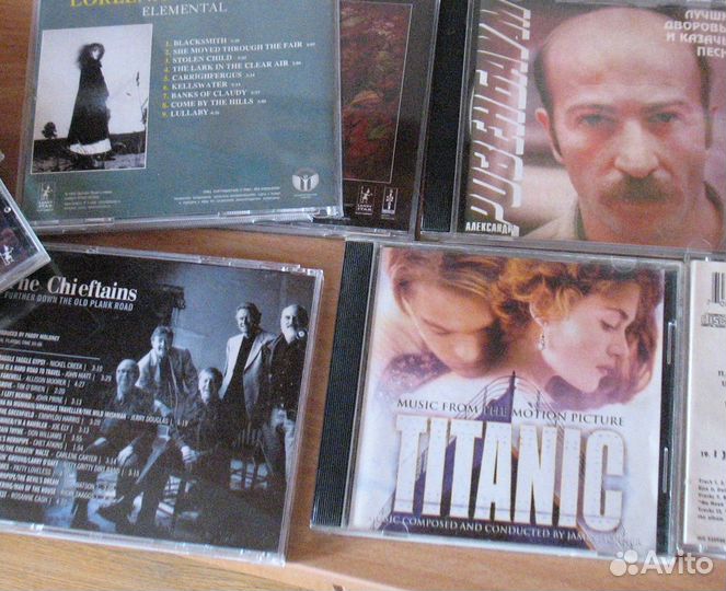 CD музыка 15 дисков+1 DVD