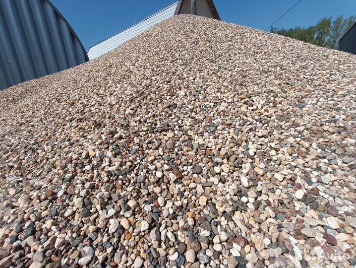 Щебень гравийный с доставкой