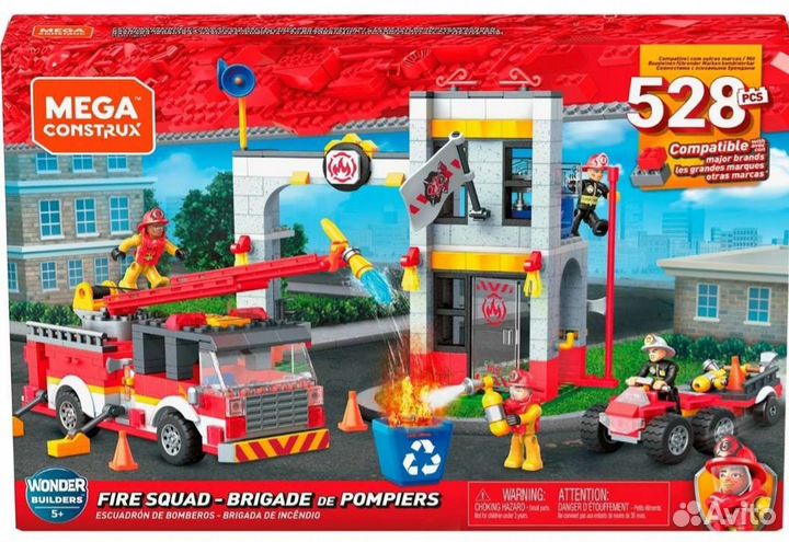 Конструктор Пожарная станция (Новый)