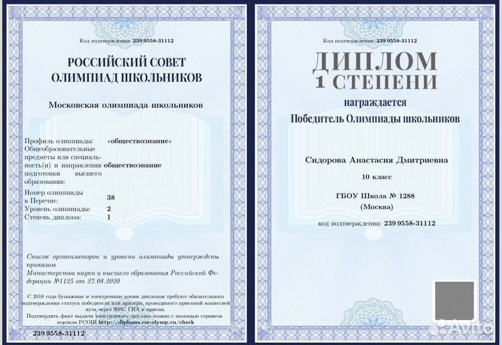 Репетитор по русскому языку, обществознанию