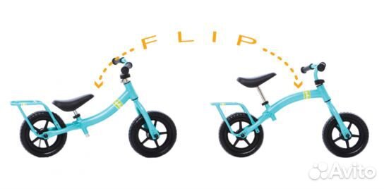 Беговел трансформер yoxo VIC flip-flop