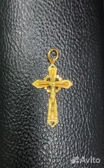 Золотой крестик