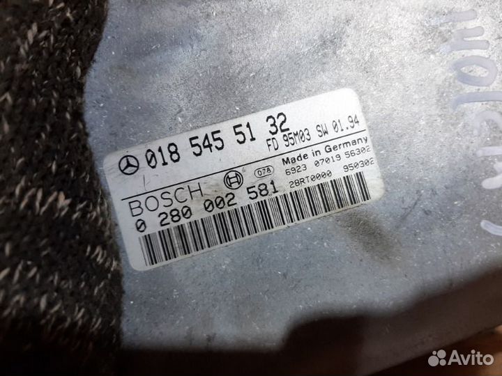 Блок управления двигателем Mercedes-Benz S-Class