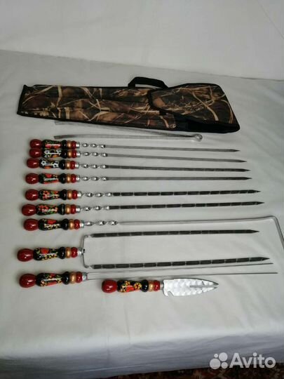 Набор шампуров в чехле