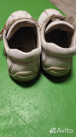 Кожаные ботинки для девочки Лева, р.22