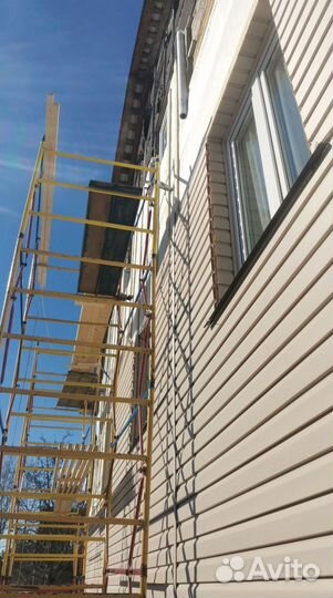 Фасадные работы Отделка фасада Утепление Сайдинг