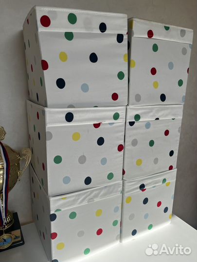 Коробки для хранения IKEA бу
