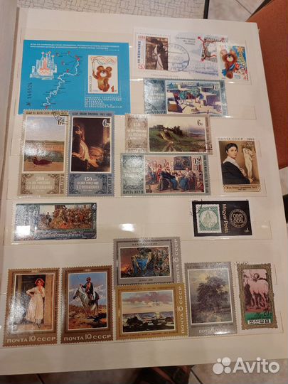 Почтовые марки СССР и Социалистических стран