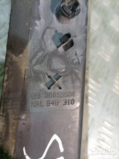 Накладка левая задняя Cadillac Srx 2 внедорожник