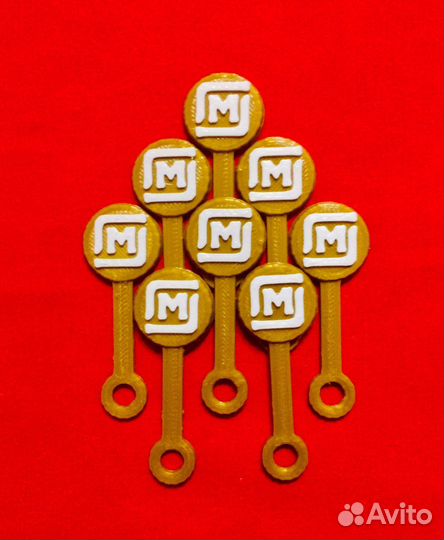 Скрепыши 4 NEW Золотой Магнит