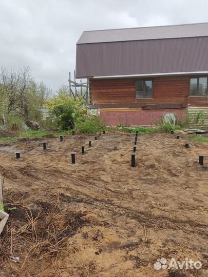 Винтовые сваи под ключ