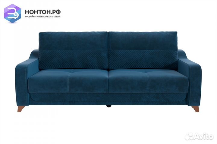 Диван книжка Дуглас 3-х местный синий