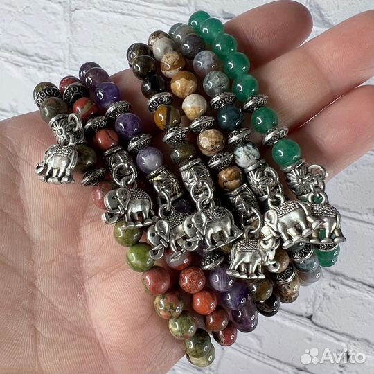 Браслет из натуральный камней