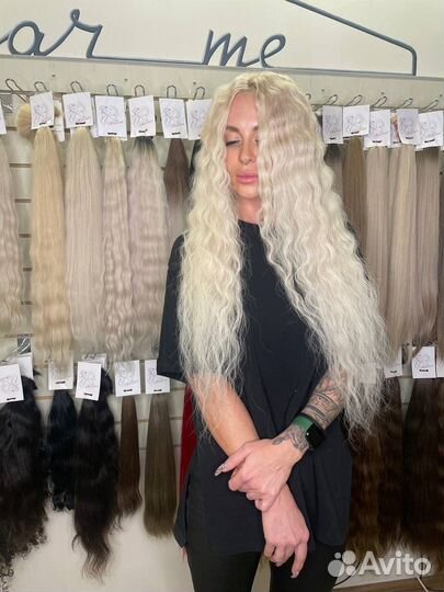 Наращивание волос в салоне гарантия