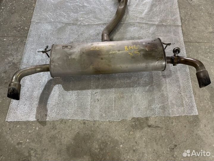 Глушитель в сборе Bmw X5 E70 N55B30 2011