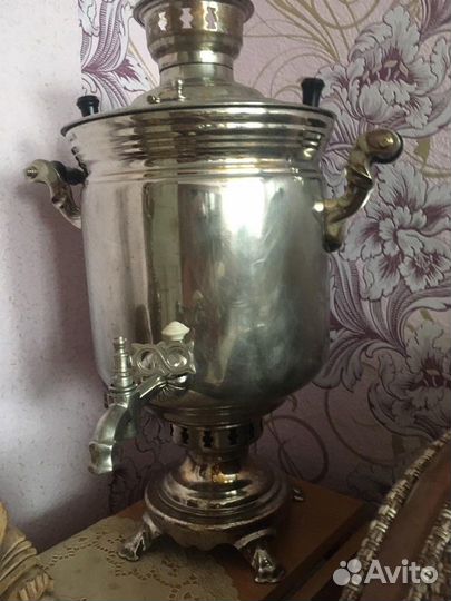 Самовар дровяной угольный