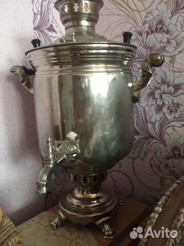 Самовар дровяной угольный