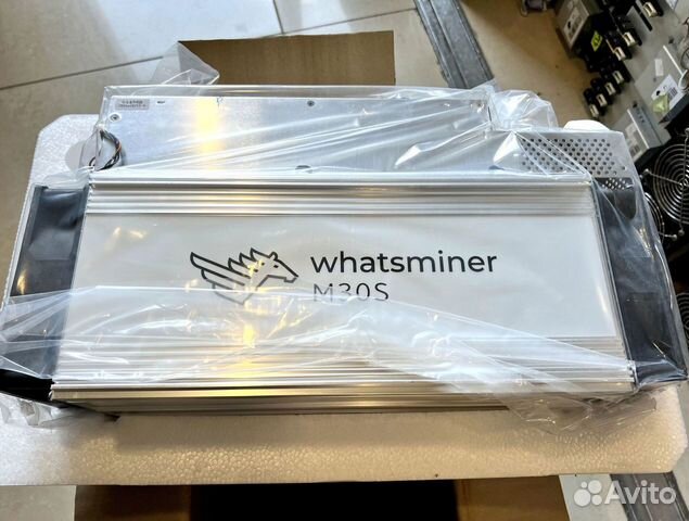 Новый Майнер Whatsminer M30s++ 100-110 th