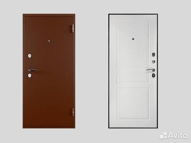 Квартирная дверь стальная