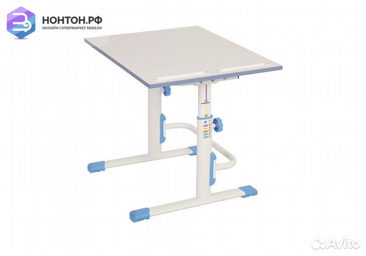 Парта-трансформер Polini kids Simple белый / синий