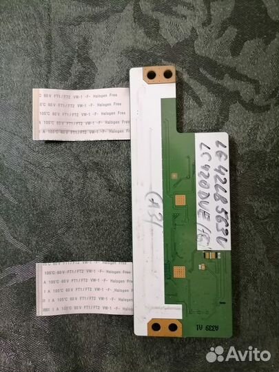 Плата T-con к тв LG 42LB563V бу