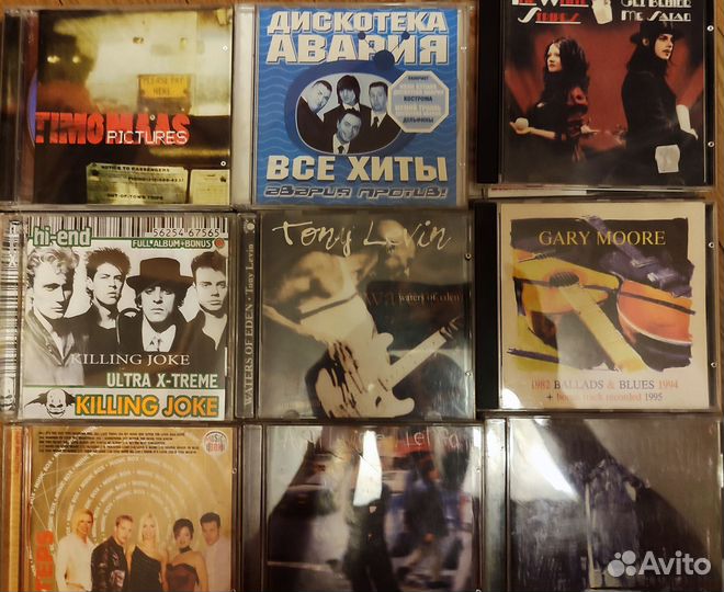 Музыкальные компакт диски,cd