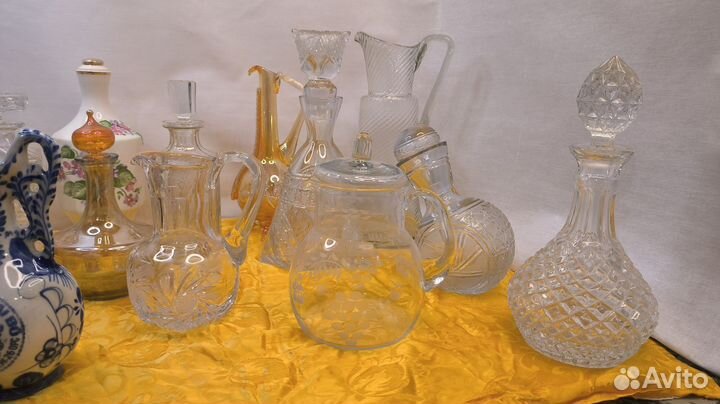 Штофы и графины СССР