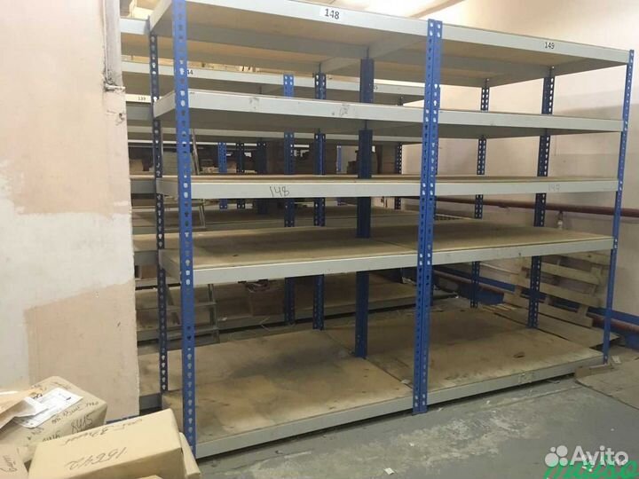 Стеллажи металлические