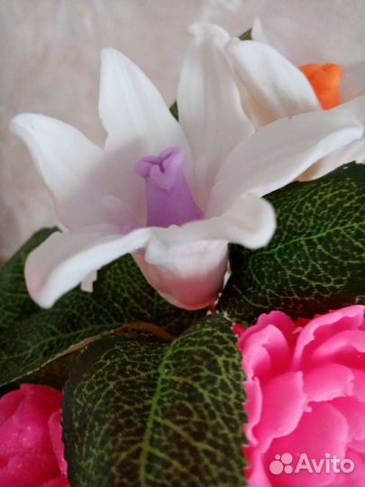 Силиконовые формы-цветы