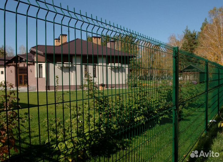 Забор из 3D сетки Под Ключ + Доставка