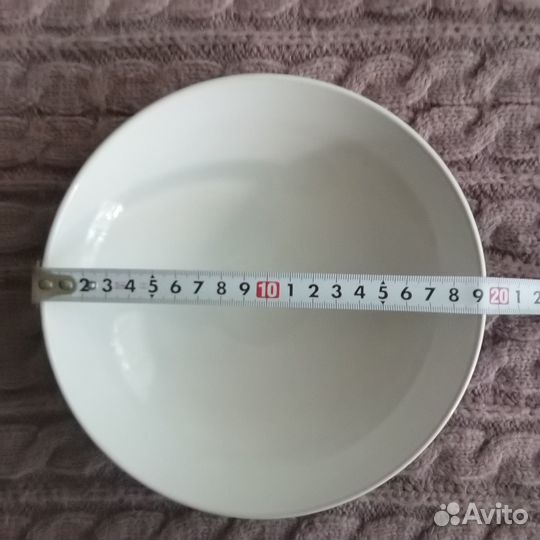 Тарелки IKEA белые для первых блюд