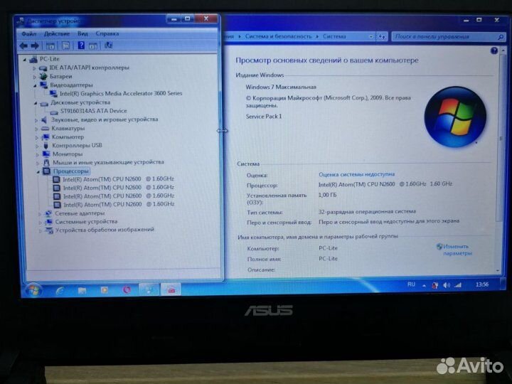 Нетбук Asus X101CH 4/1/160 hdmi