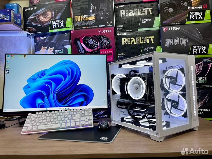Новый пк+ гарантия/Core i5-12400/RTX4060Ti/32Gb