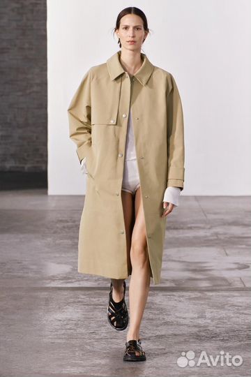 Тренч женский zara