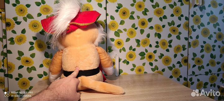 Мягкая игрушка. Кот Маркиз