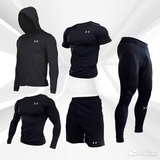 Рашгард 5 в 1 Under Armor доставка костюм