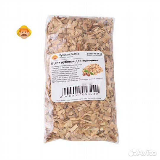 Щепа Дубовая, 400 гр