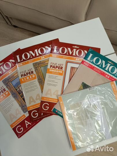 Бумага Lomond для фото принтера