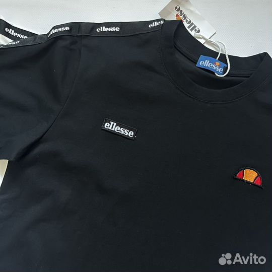 Футболка ellesse черная 3XL маломерит