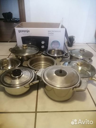 Кастрюли б/у