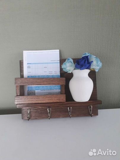 Ключница деревянная. #подарки